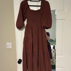 Neuflora Odessa Dress in Burgundy